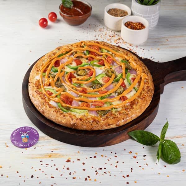 Green Chilli Hot Pizza