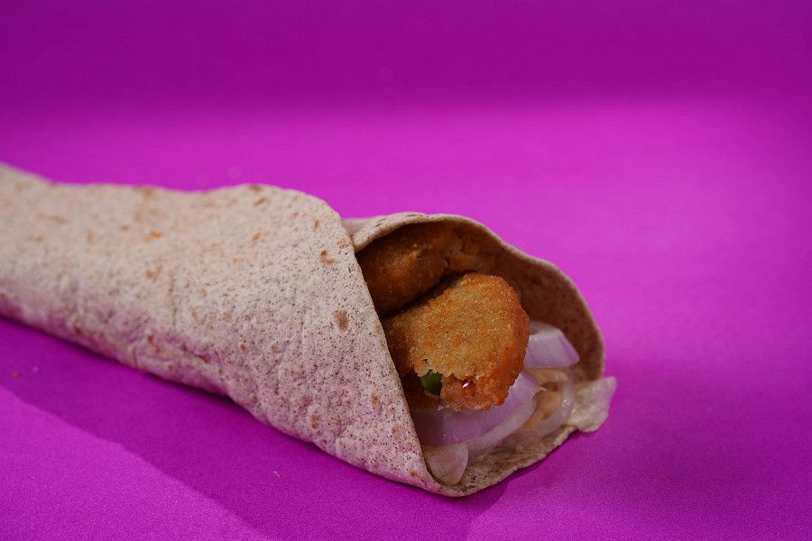 Bun Veggie Wrap