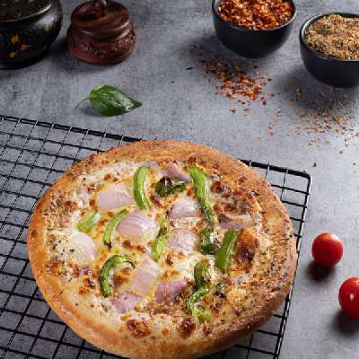 Onion And Capsicum Pizza