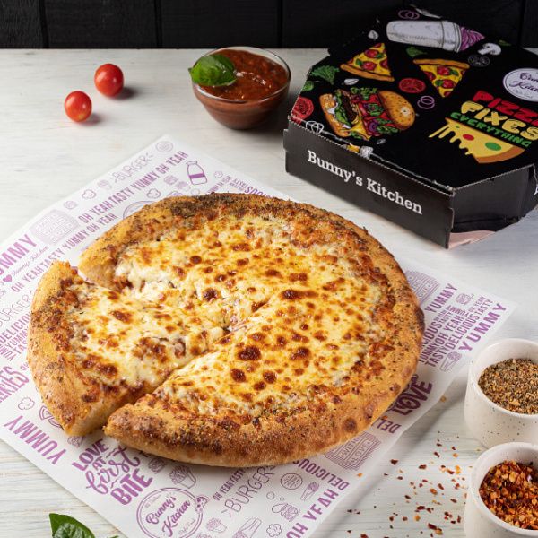 Loaded With Cheese Pizza