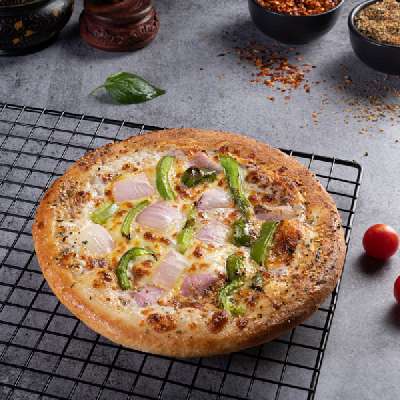 Onion And Capsicum Pizza