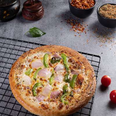 Onion And Capsicum Pizza