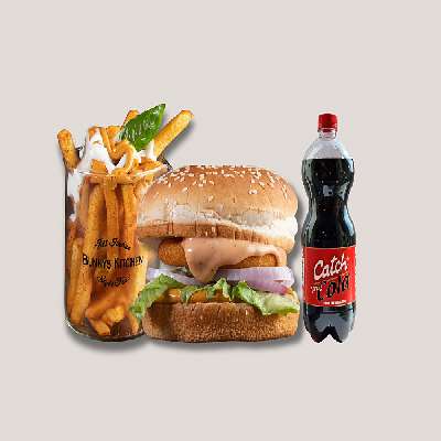 Burger With Fries