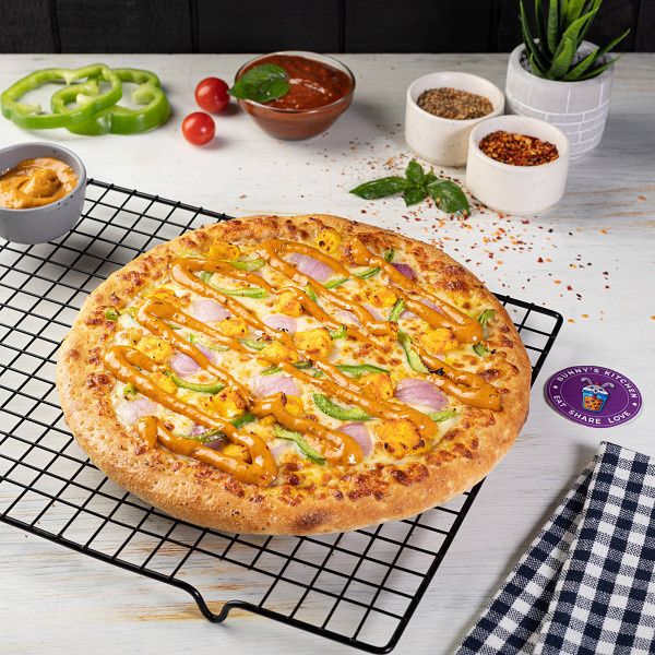 Tangy Paneer Pizza