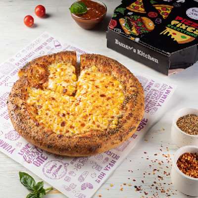 Sweet Corn Pizza + Zingy Parcel