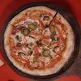 Spicy Miracle: Jalapeno, Olive, Onion, Mushroom And Tomato.