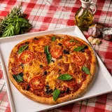 Classic Italian: Tomato, Basil And Olive Oil.
