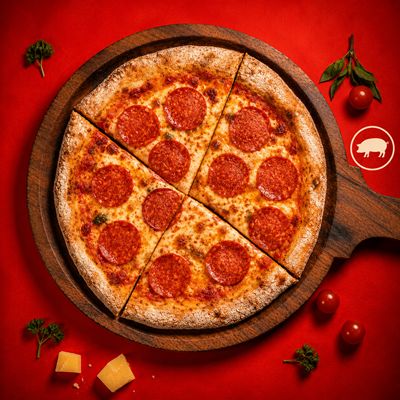 Pork Pepperoni: Imported Pork Pepperoni.