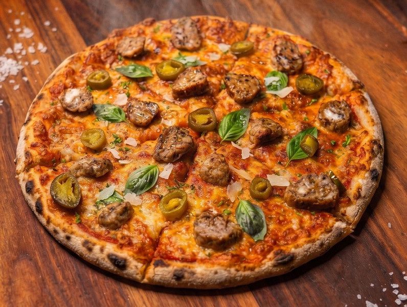 Meatball: Chicken Meat Ball, Onion And Jalapano.