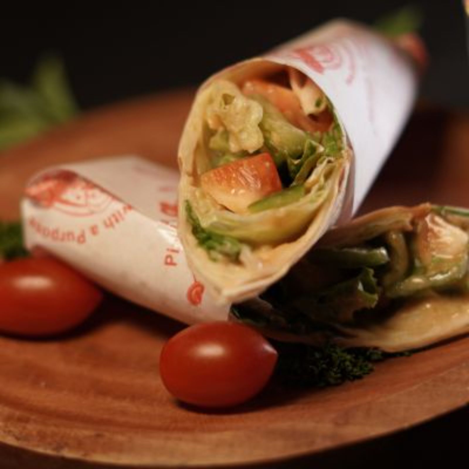 Caesar Veg Wrap