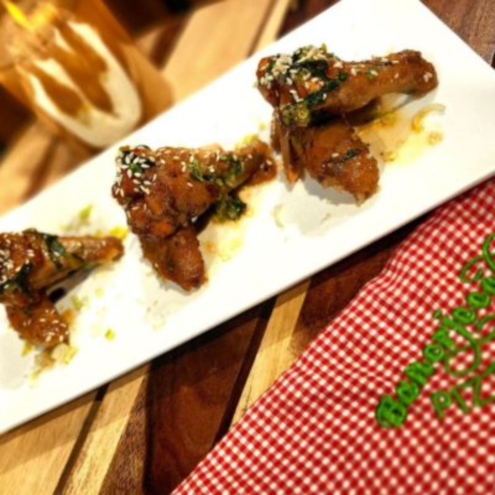 Italian Honey Glazed Wings