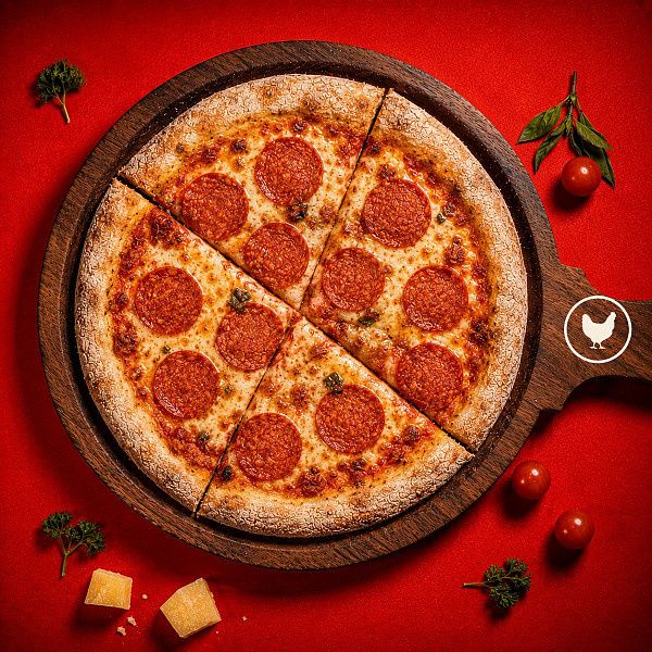Chicken Pepperoni: All Time Classic Chicken Pepperoni.