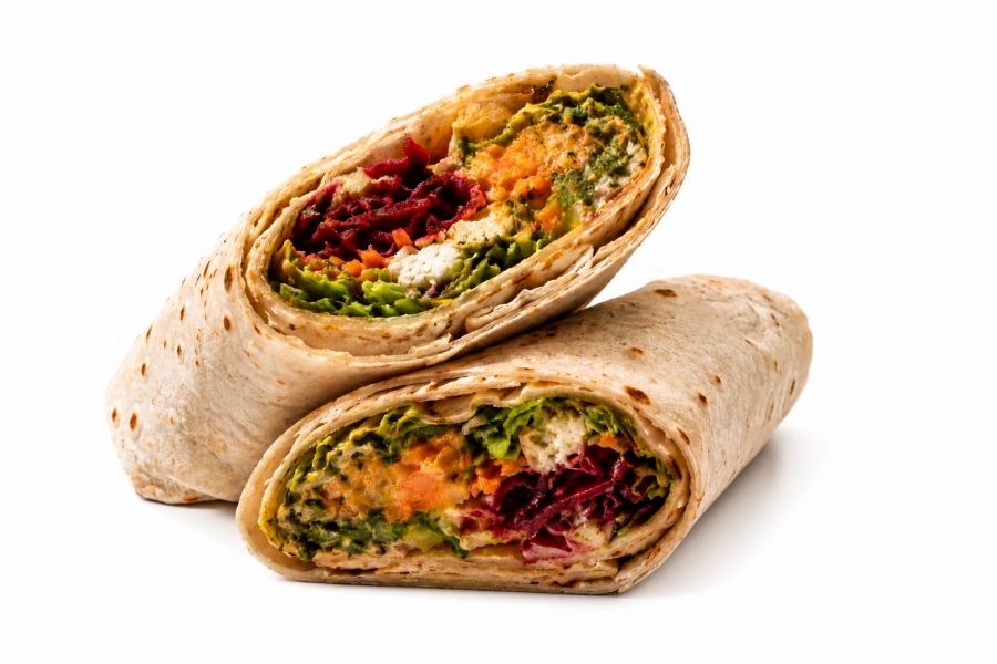 Spicy Paneer Wrap