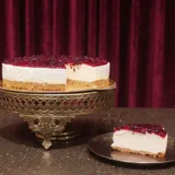 Blueberry Cheesecake Slice [Eggless]
