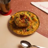 .Onion Kachori With Bhaji