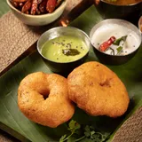 .Vada With Sambar 2Pcs