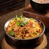 Vegetable Biryani With Mix Raita
