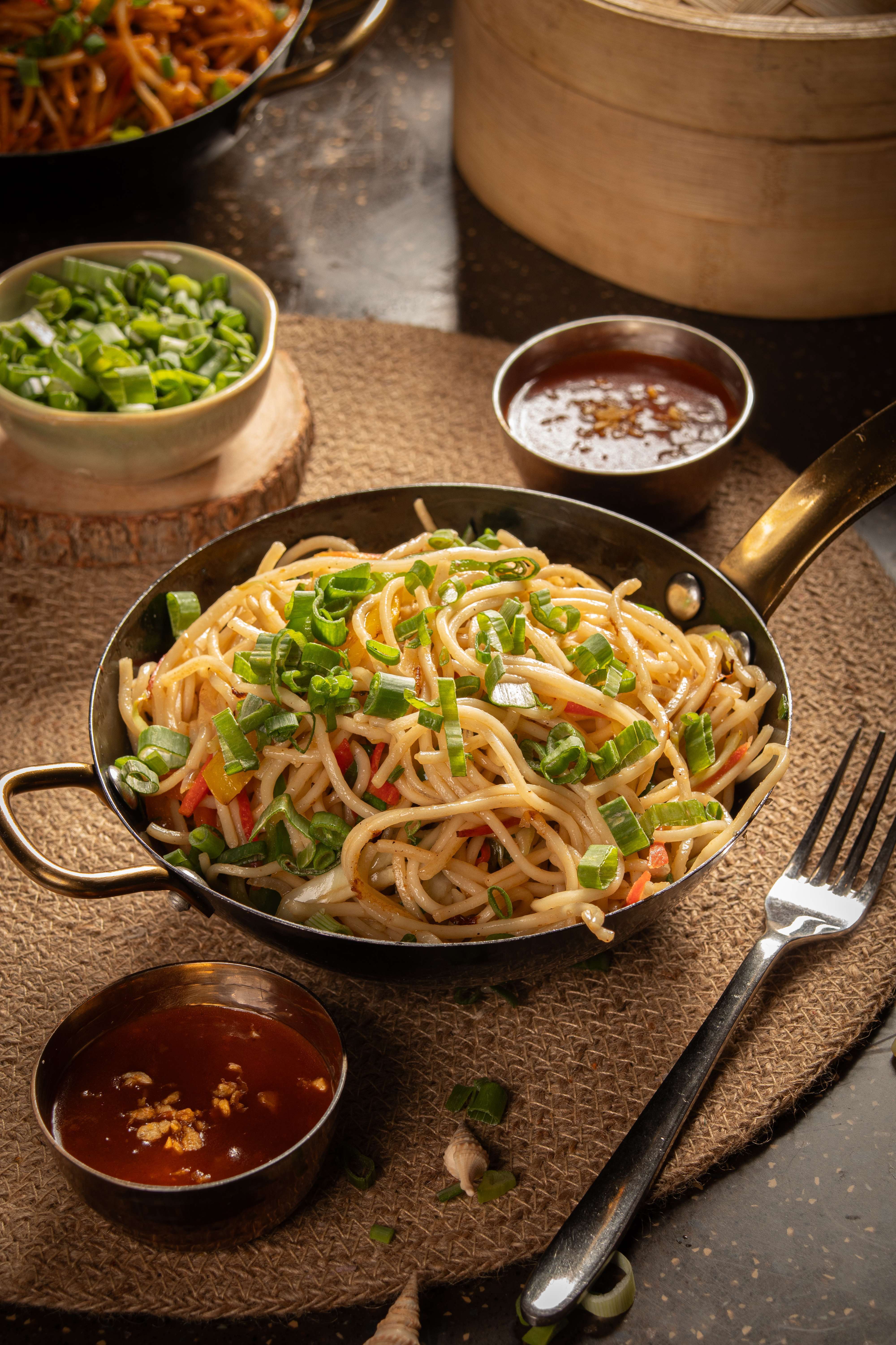 Veg Hakka Noodles