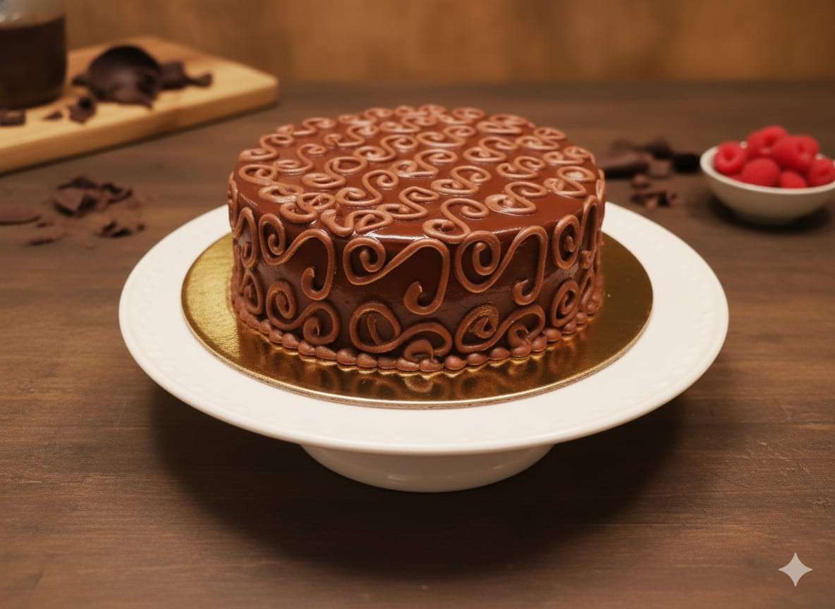 Chocolate Praline Cake 500 G [Eggless]
