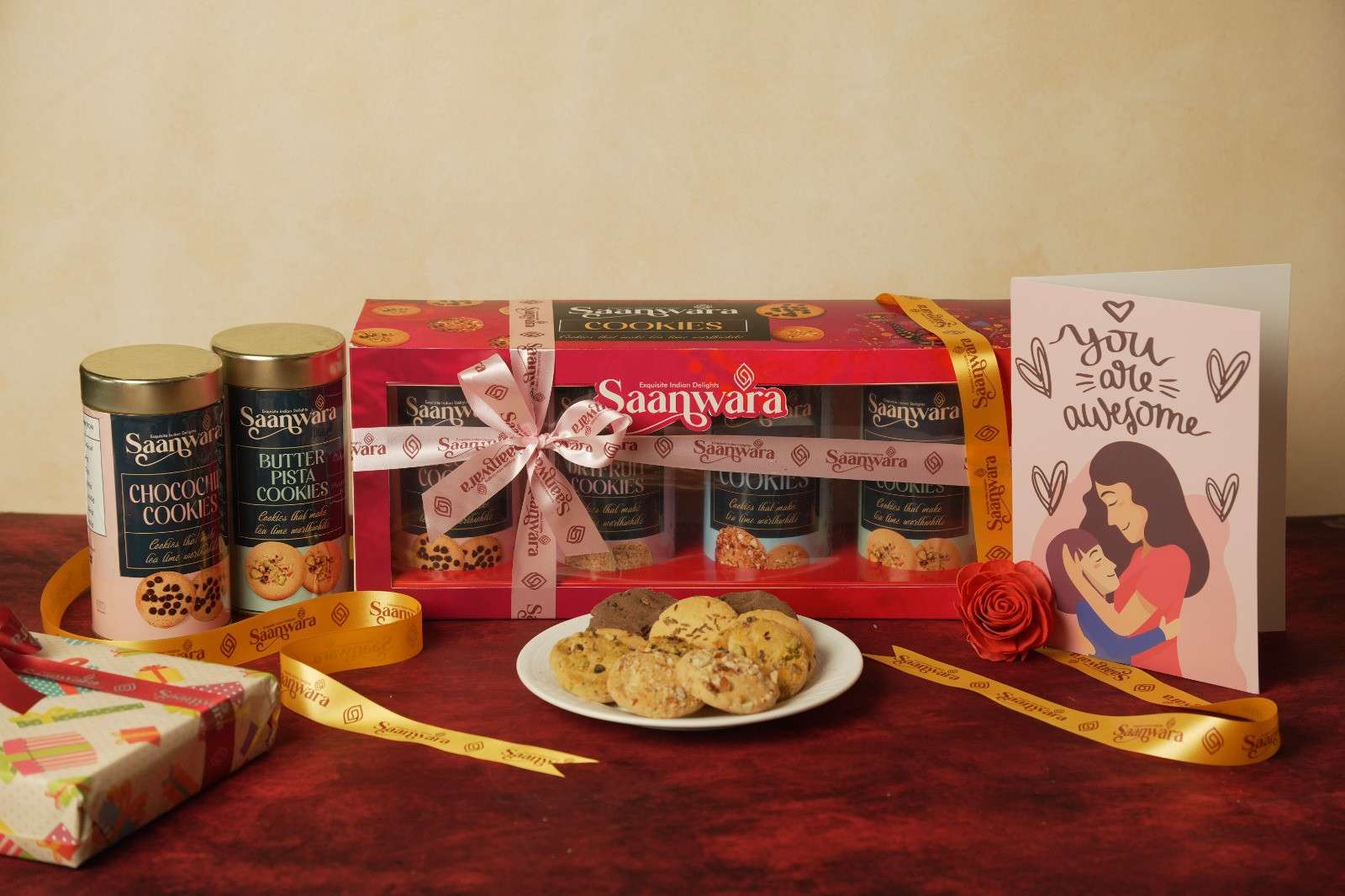 Premium 4 Cookie Box