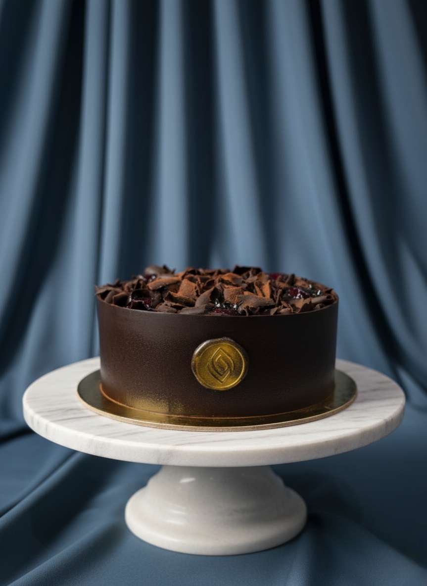 Black Forest Cake 500 G [Eggless]