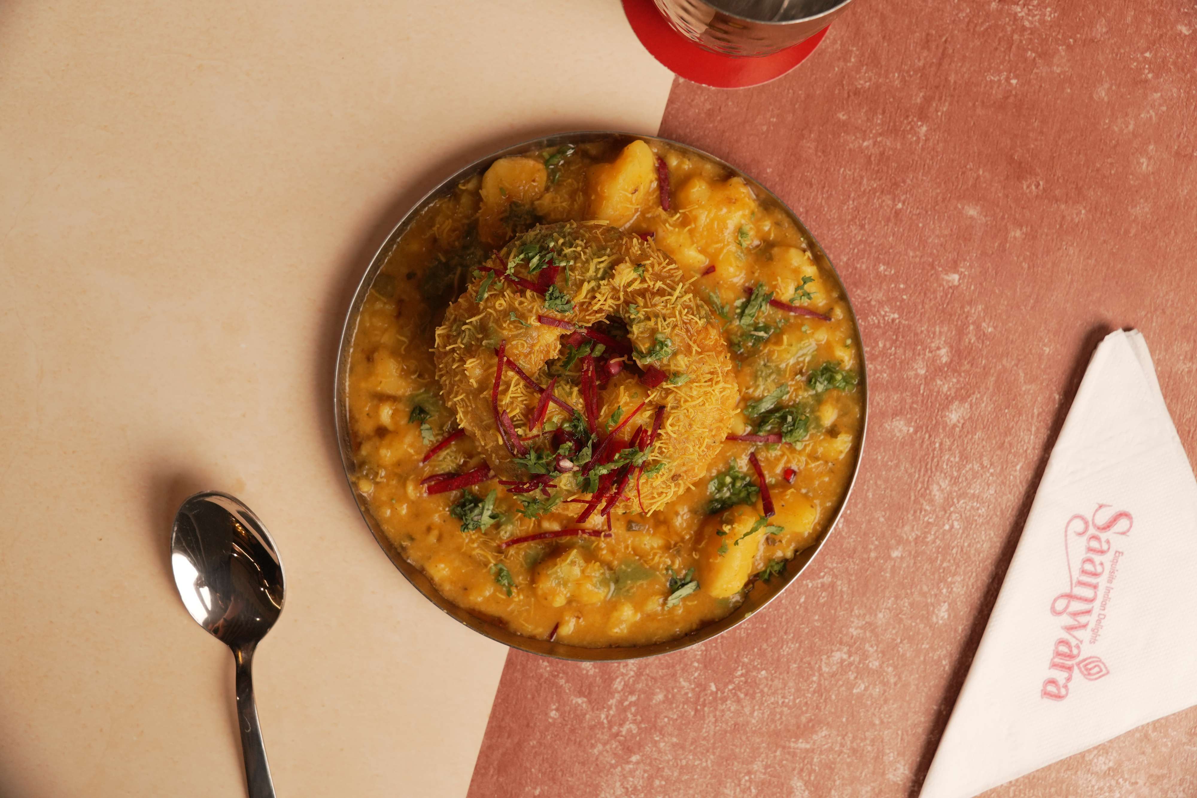 .Dal Kachori With Bhaji