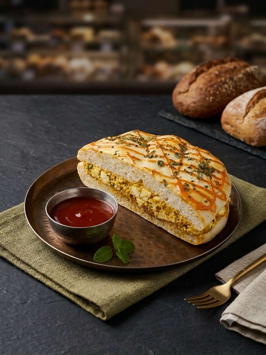 Paneer Stuff Kulcha