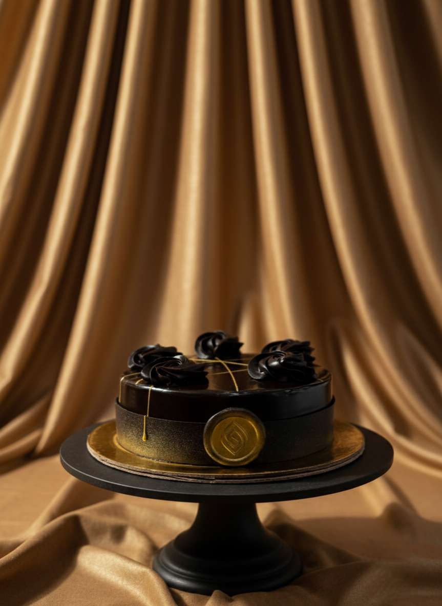 Choco Truffle Cake 500 G [Eggless]
