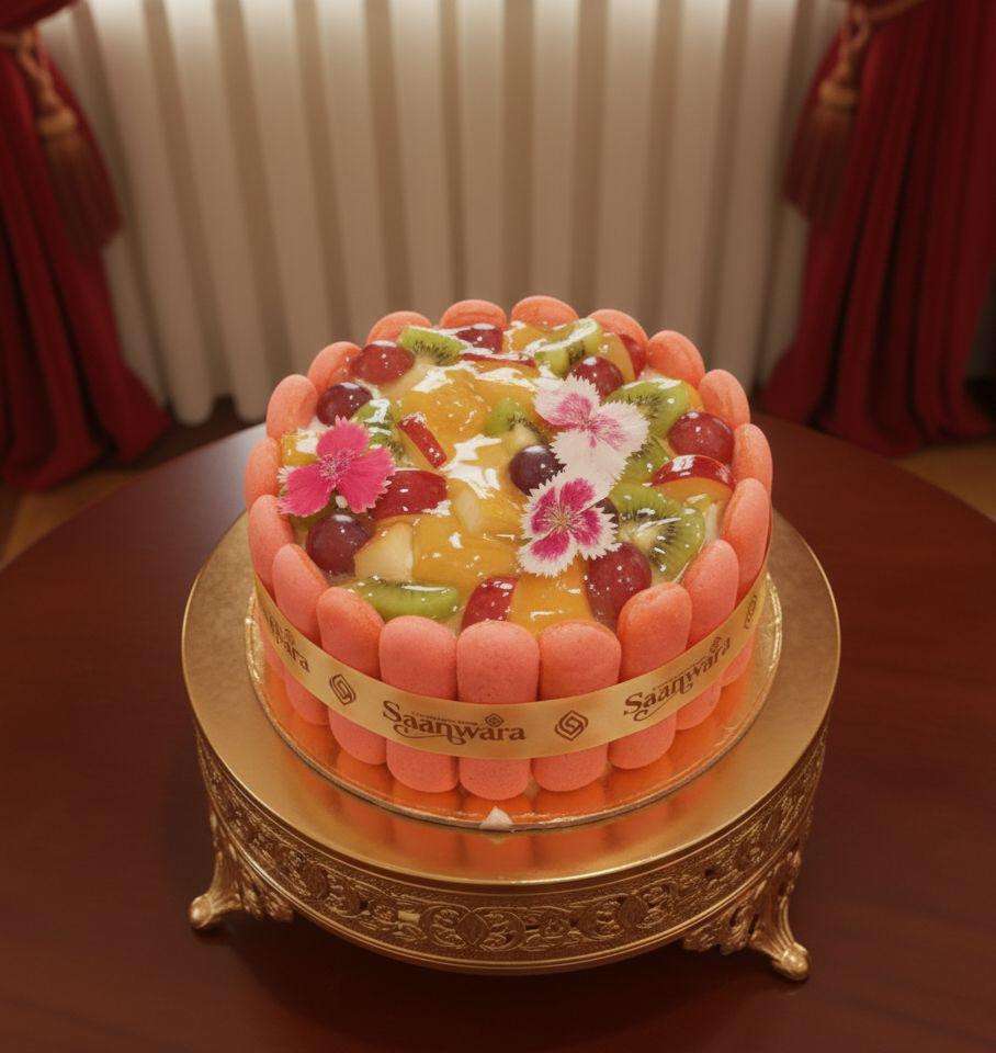Fresh Fruit Cake 500 G [Eggles]
