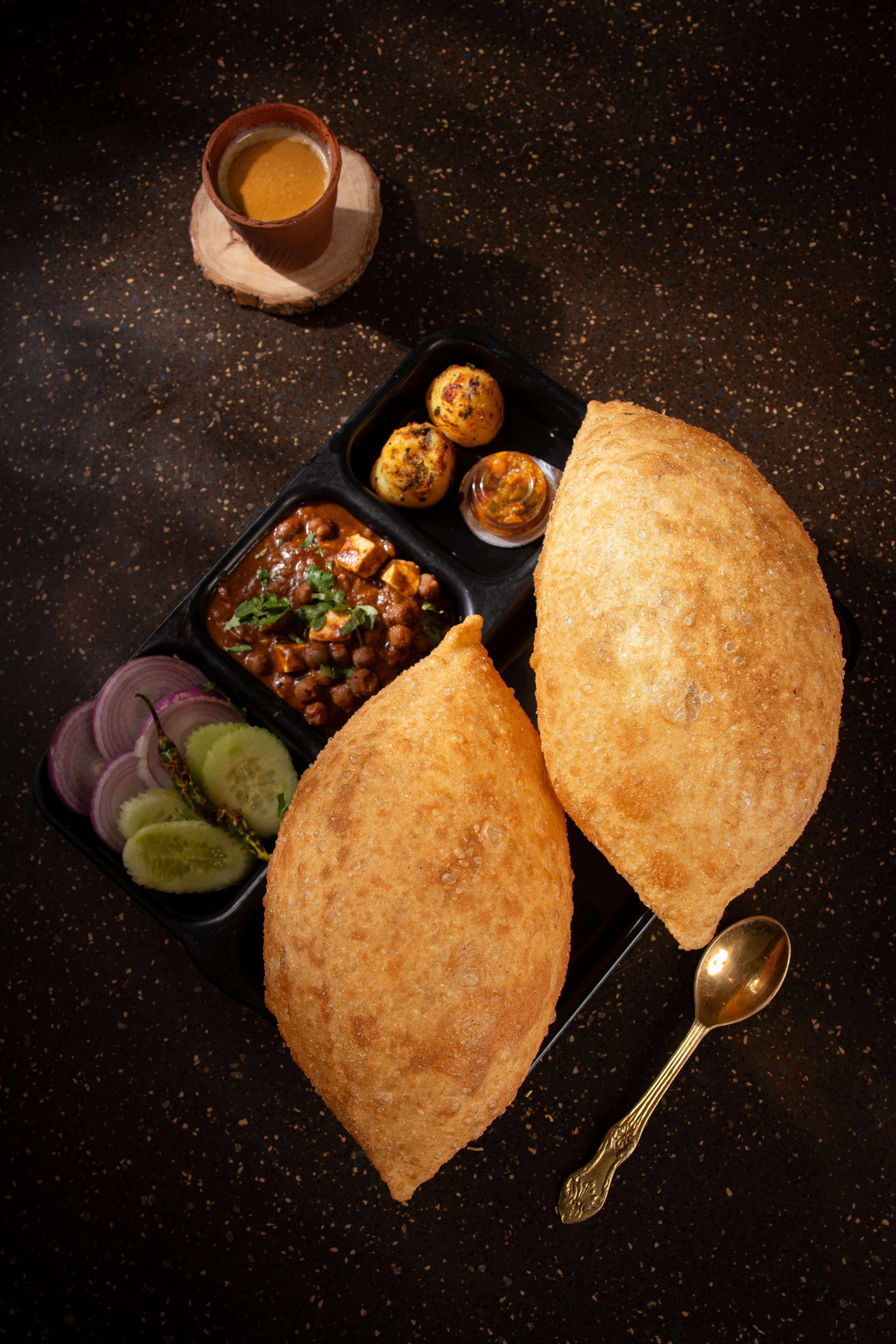 .Chole Bhature 2Pcs