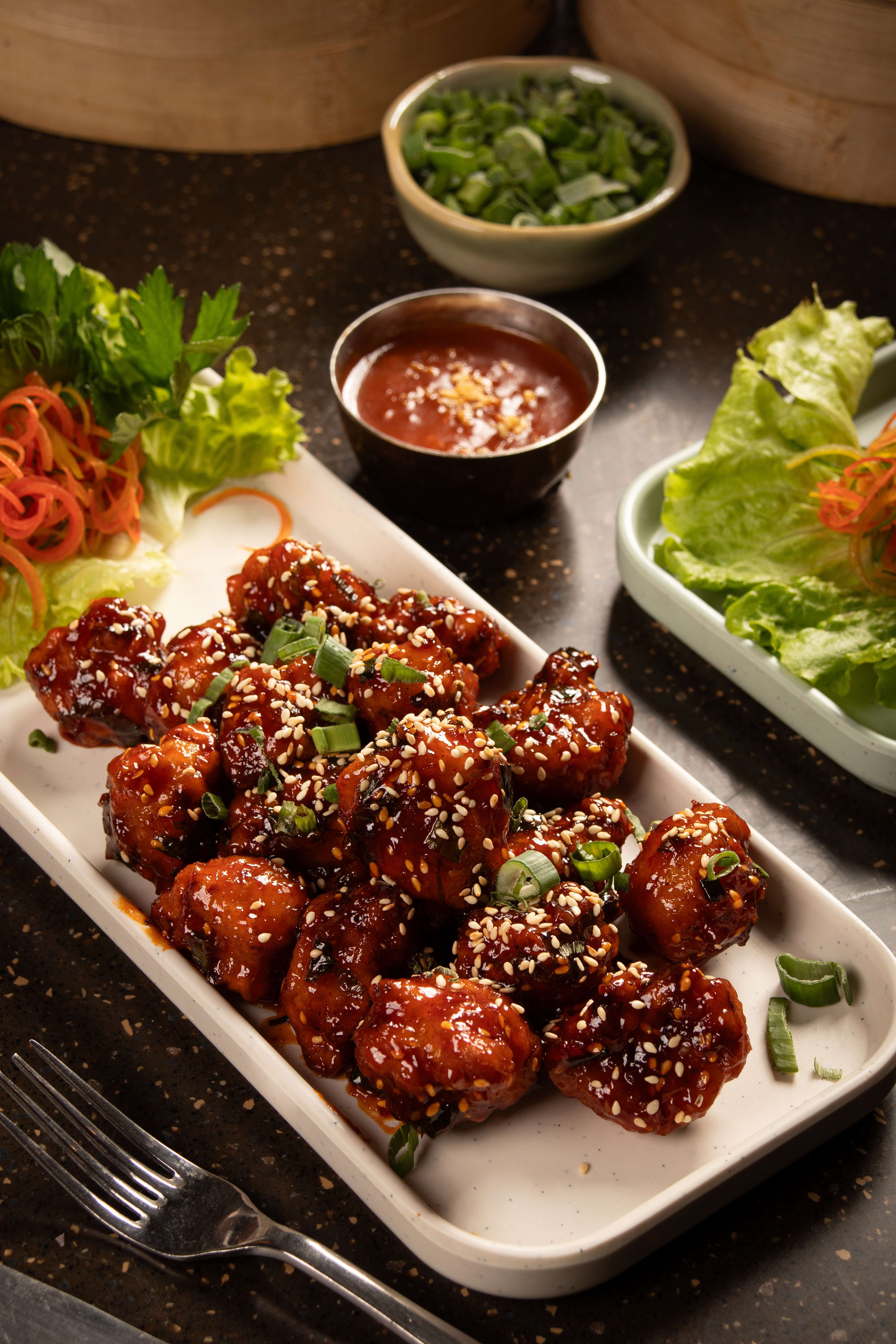 Honey Chilli Cauliflower