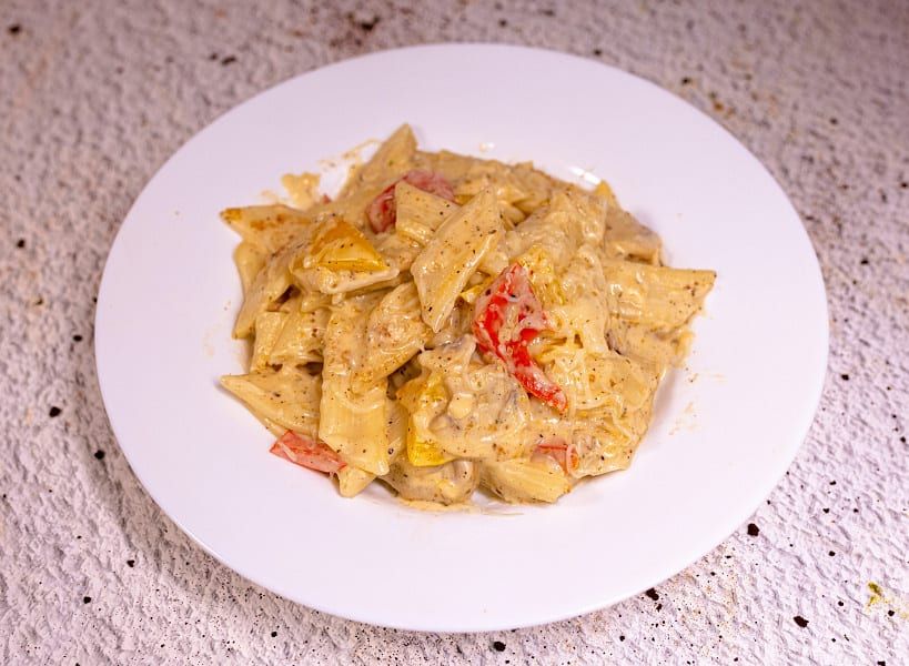 Veg Penne Alfredo Pasta