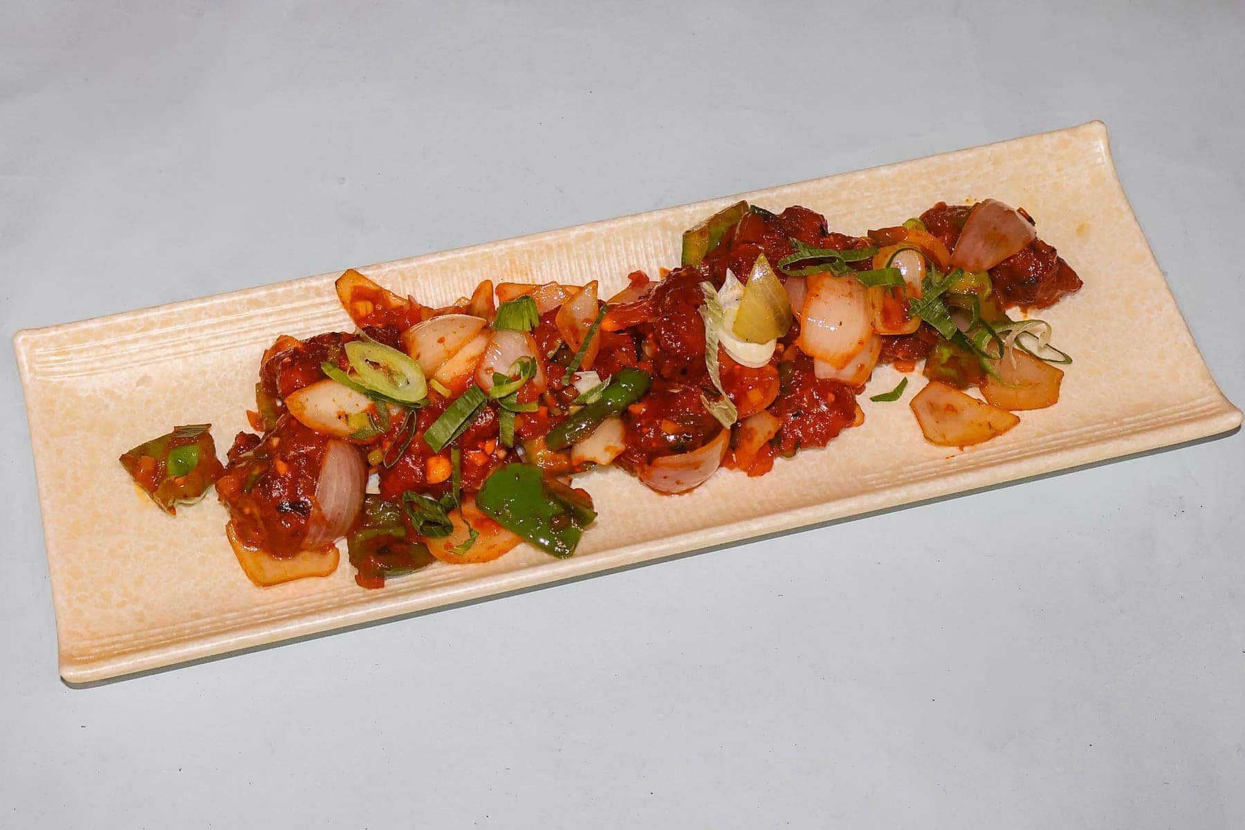 Chilly Chicken 8Pc