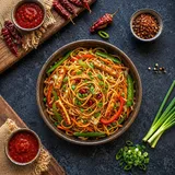Veg Schezwan Noodles