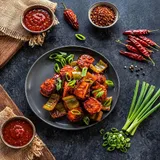 Chilly Paneer Dry