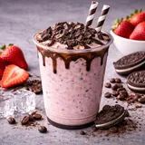 Strawberry Oreo Shake