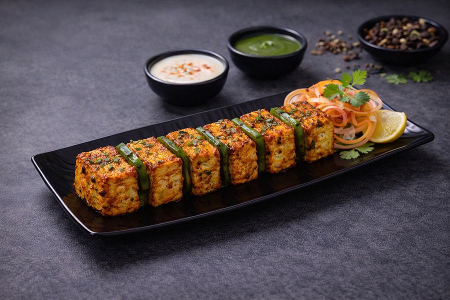 Paneer Achari Tikka