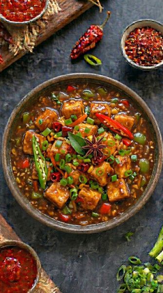 Chili Paneer Gravy