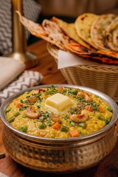 Vegetable Butter Khichdi