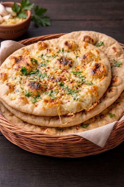 Cheese Garlic Naan
