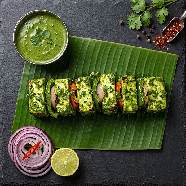 Paneer Hariyali Tikka