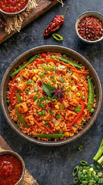 Veg Schezwan Rice