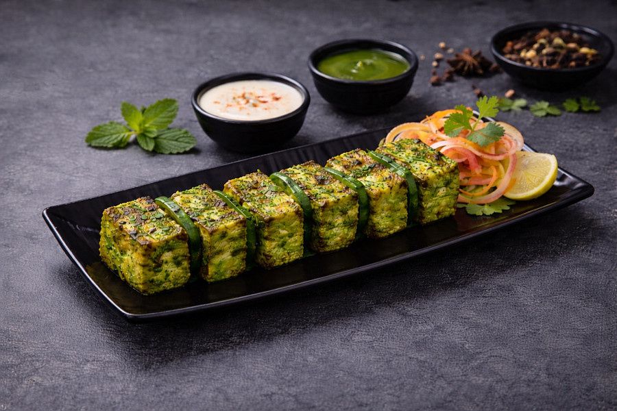 Paneer Hariyali Tikka