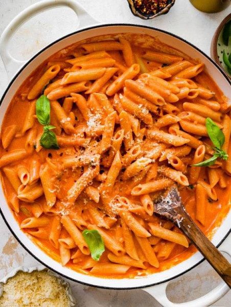 Pink Sauce Pasta
