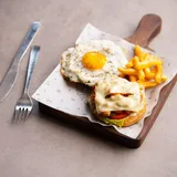 Bull'S Eye Chicken Burger