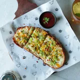 Chilli Cheese And Garlic Sourdough Toast