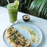 Hummus Sourdough Toastie