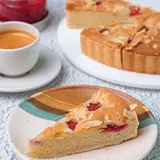 Strawberry Frangipani Slice