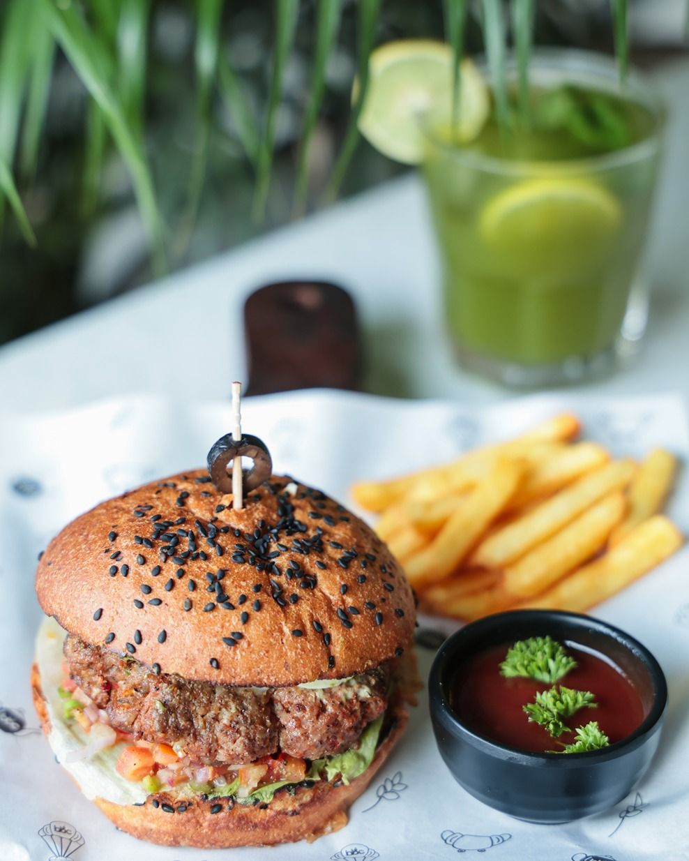 The Bbc Mutton Burger