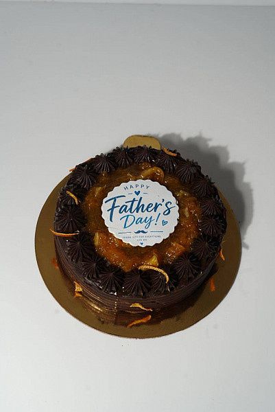 Chocolate Orange Gateau.